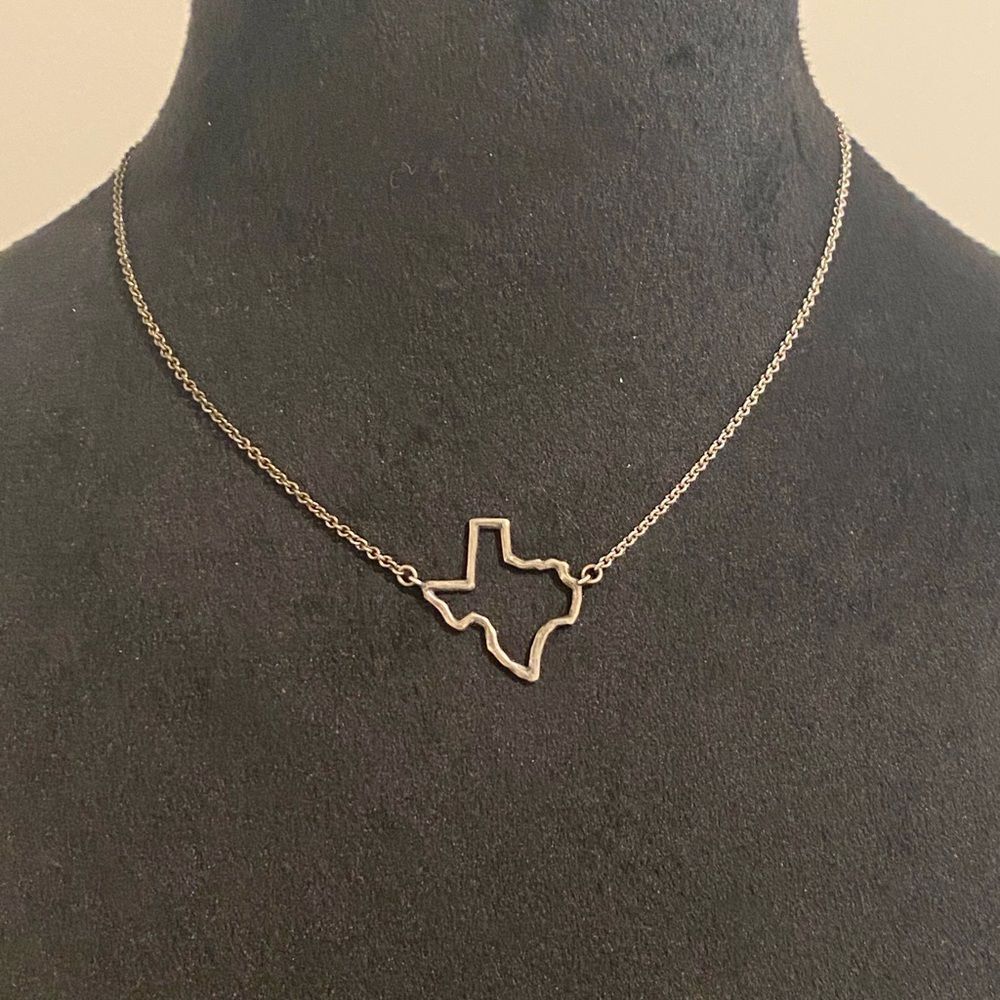 James Avery Retired Texas Necklace